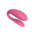 We-Vibe SYNC Lite Pink + Лубрикант 50 мл - Вібратор для клітора та точки G, 7,5х3 см (рожевий)